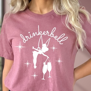 Drinkerbell Fairy T-Shirt, Christmas Vacation Tee