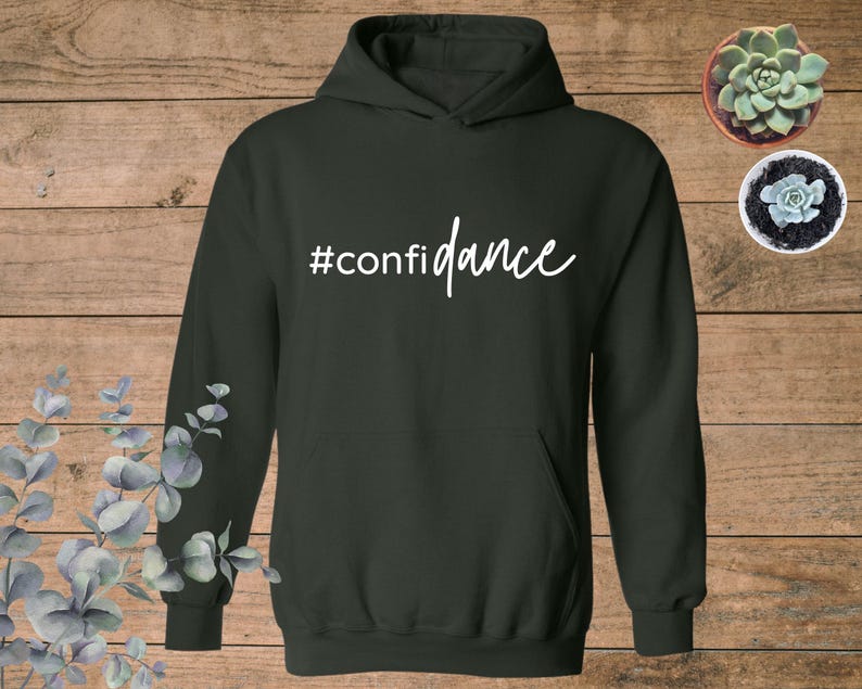 Confidance Sweatshirt, Cute Dance Shirt, Funny Dance Gifts, Dance Teacher Hoodie, Dance Class Shirt, Dance Lover Hoodie, Dancer Sweatshirt bild 2
