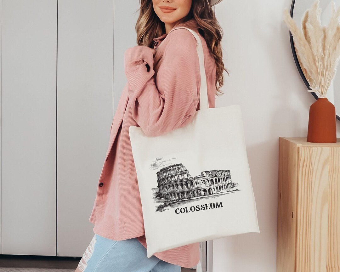 Colosseum Tote Bag, Colosseum Tote Bag, Rome Trip Tote Bag, Italy