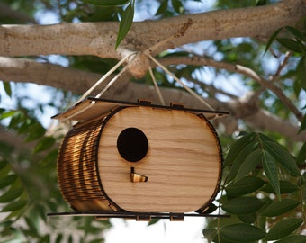 The Nutshell, Birdhouse, Birdhouse kit, DIY birdhouse, Spring project, Summer project