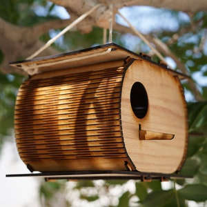 The Nutshell, Birdhouse, Birdhouse kit, DIY birdhouse, Spring project, Summer project image 2