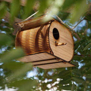 The Nutshell, Birdhouse, Birdhouse kit, DIY birdhouse, Spring project, Summer project image 4