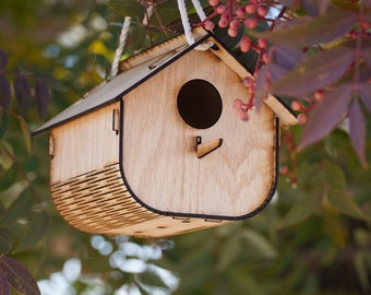 Bird House, Birdhouse Round, DIY birdhouse, birdhouse kit, summer project, spring time