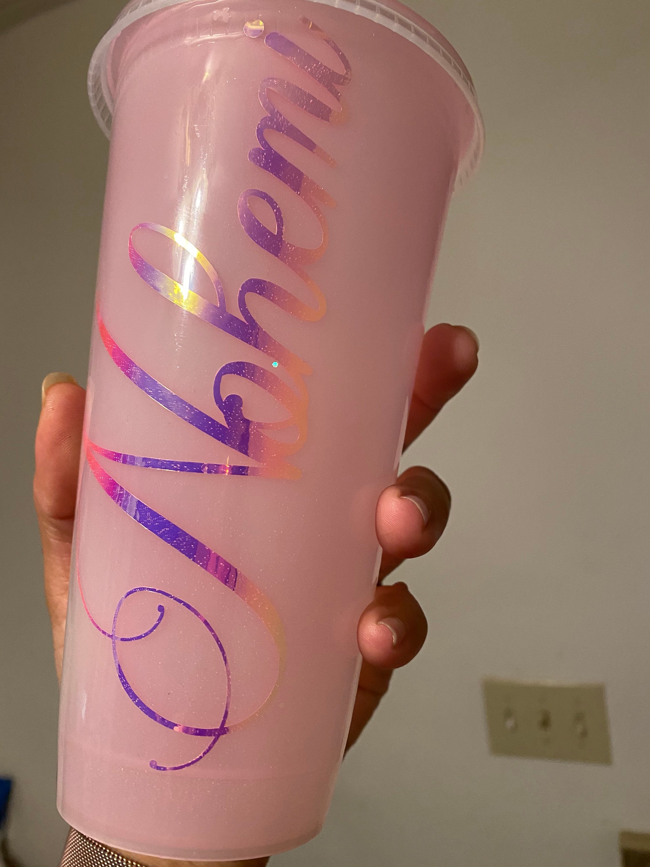 Personalized Color Changing Cup Etsy