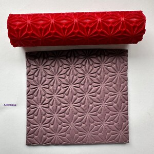 Motif floral imprimé au rouleau 348