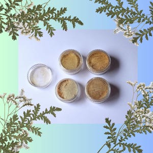 Shimmery Gold Mica Powder