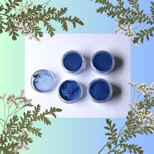 Dark Blue Shimmery Mica Powder