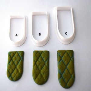 Arch Style A Polymer Clay Shape Cutter