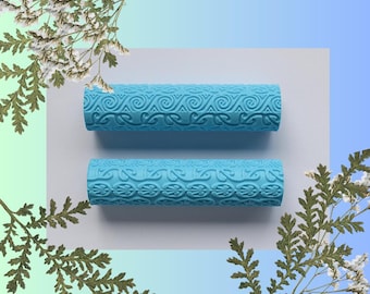 Koru Pattern Texture Roller, Polymer Clay & Jewelry Making