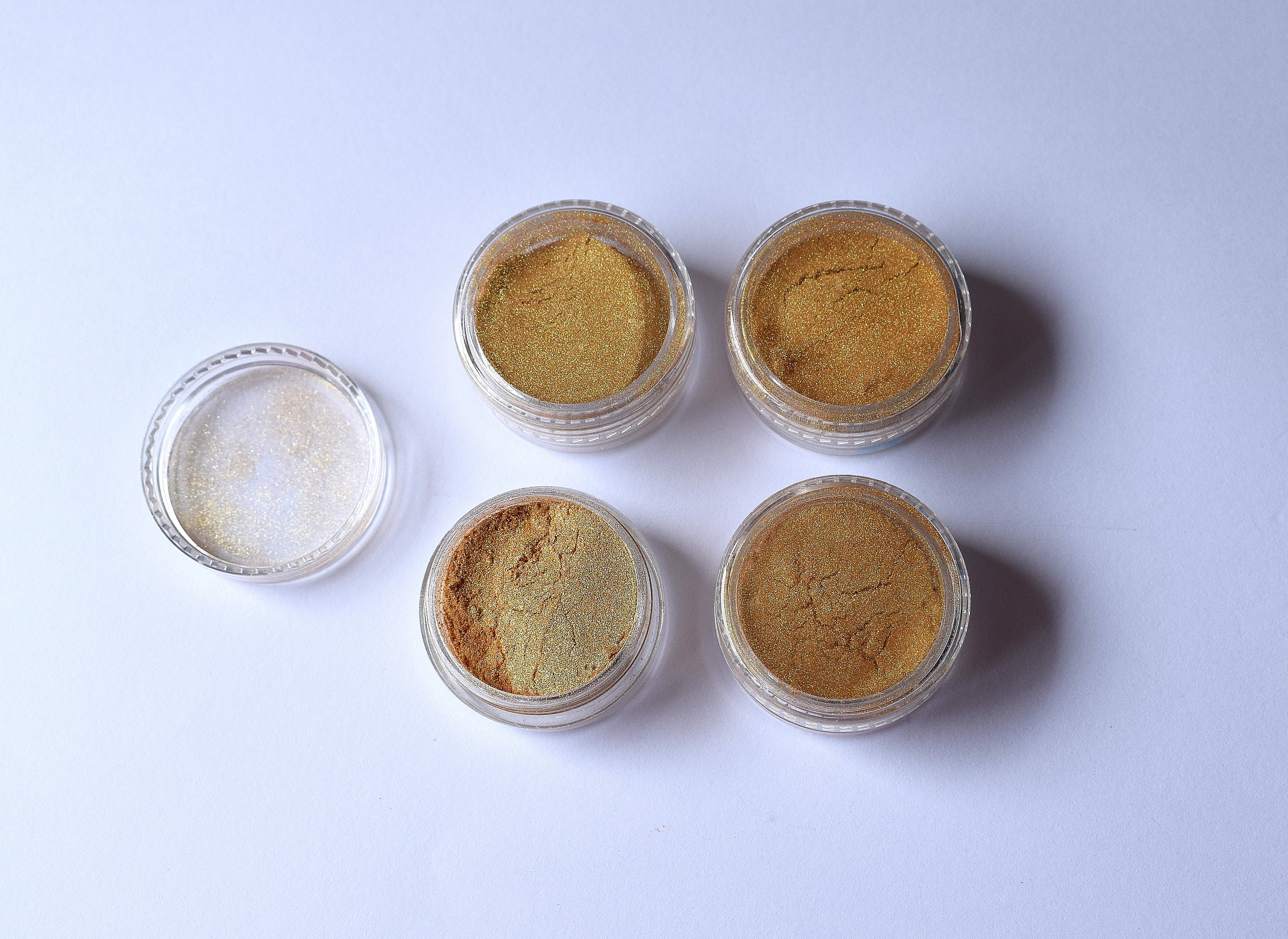 FIREDOTS Kintsugi Gold Pigment Powder, Gold Mica Powder for Body