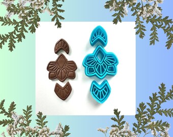Polymer Clay Earring Cutters: 3 Piece Set