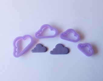 Cloud Shape Polymer Clay Cutters