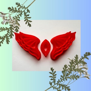 Polymeerklei opdrukvorm vlindervleugel| Sieraden| Oorbel| Gereedschap voor klei| Afdruksnijder|
