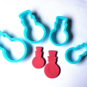 Snowman Shape Polymer Clay Cutter