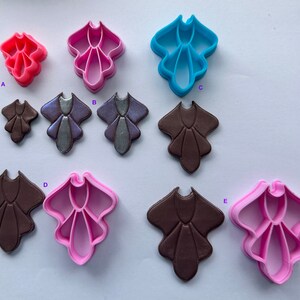 Polymer Clay Imprint Cutter| Jewellery| Clay Tools| Imprint Cutter|5 Sizes| Wave Design