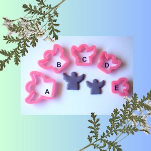 Angel Shape Polymer Clay Cutters