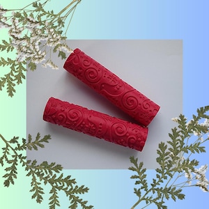 Imprint Texture Roller| Folk Art| Design 397| Jewellery Making| Sculpting| Clay Tools| Mokume Gane