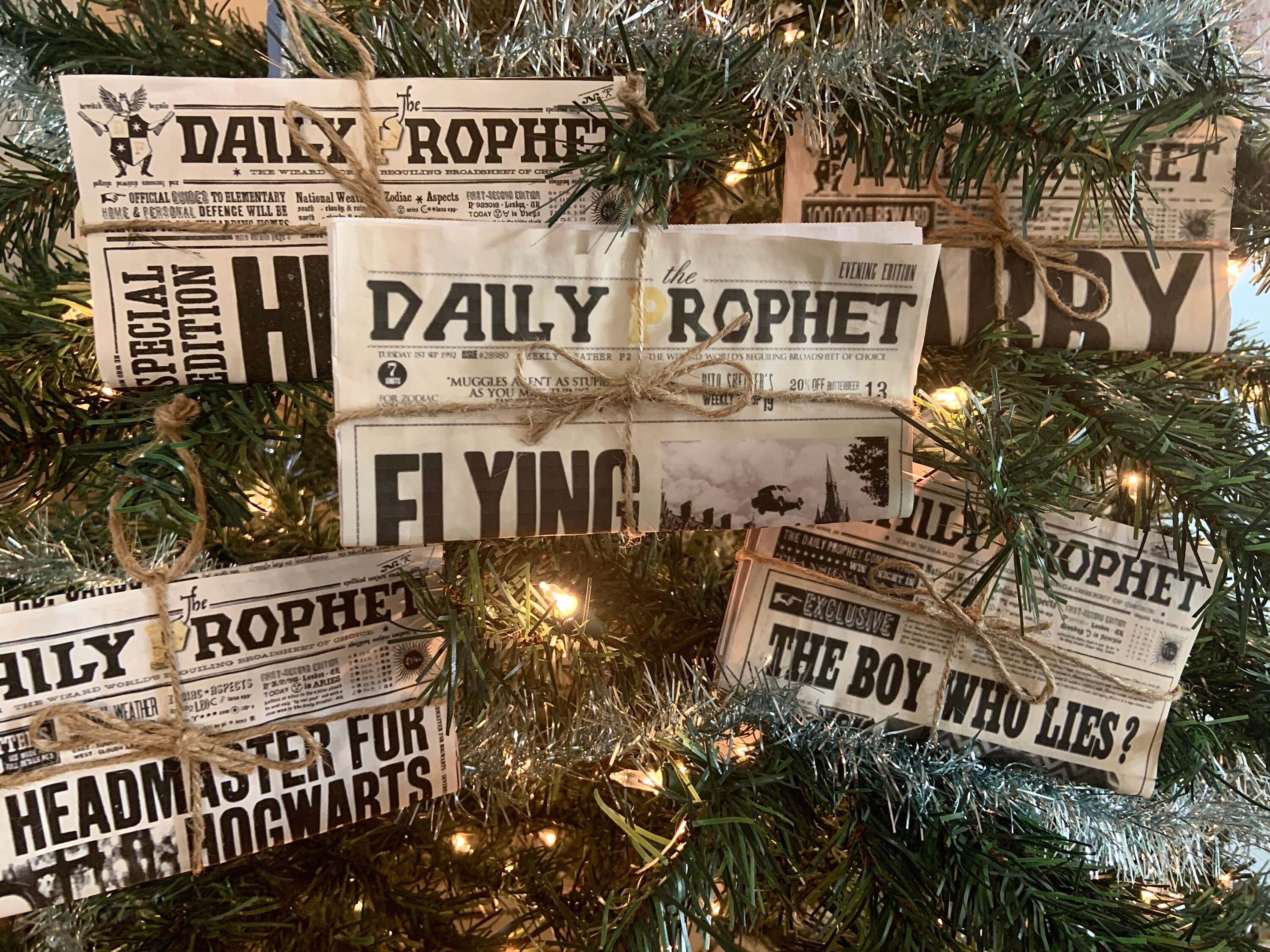 Collection 1; Daily Prophet Ornaments