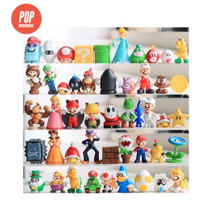 48pcs of Mario Action Figures from Super Mario Bros Mario odyssey