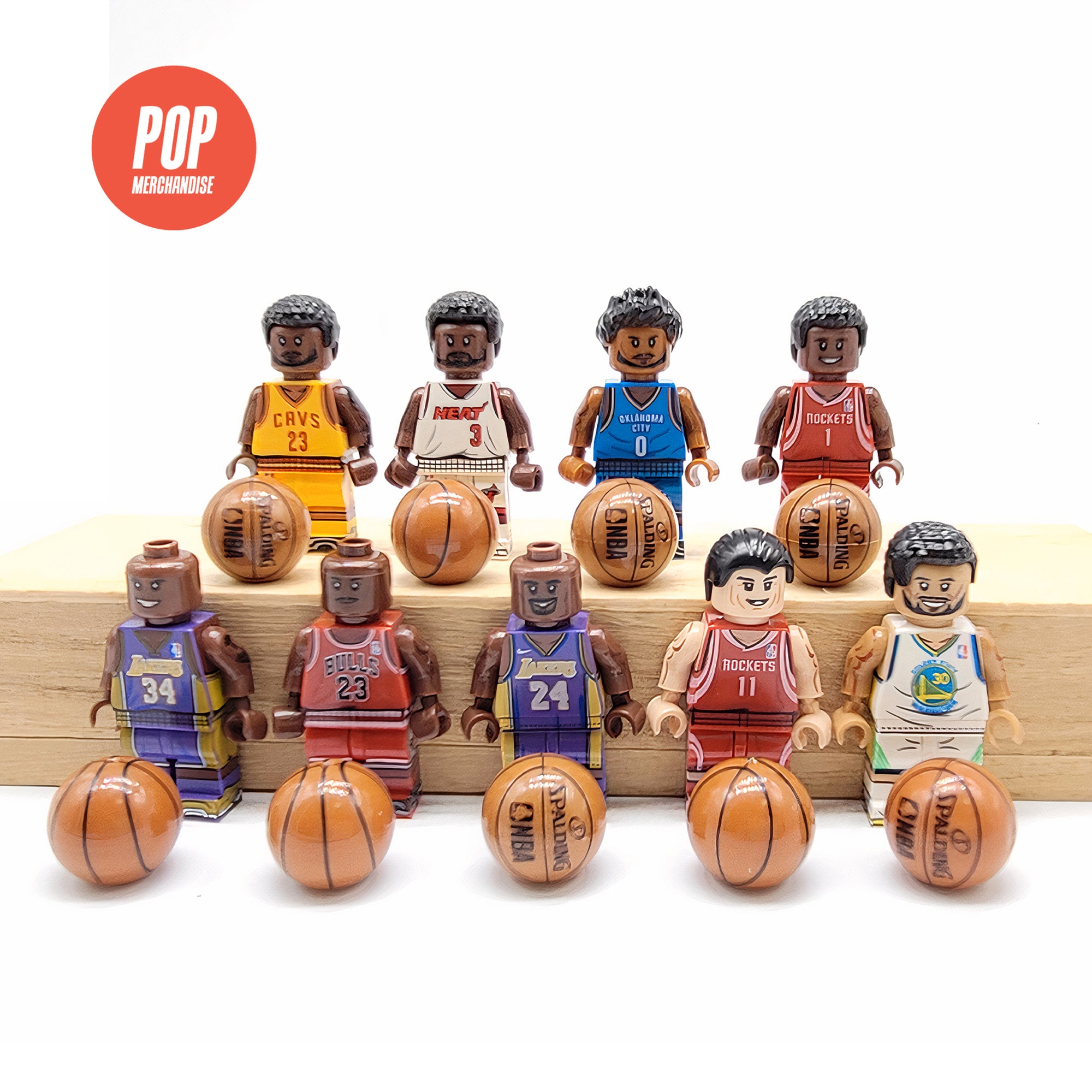 Pop Sports NBA Basketball 3.75 Inch Action Figure Exclusive - Stephen