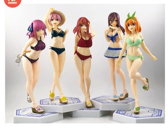 The Quintessential Quintuplets Bikini Girl Action Figures