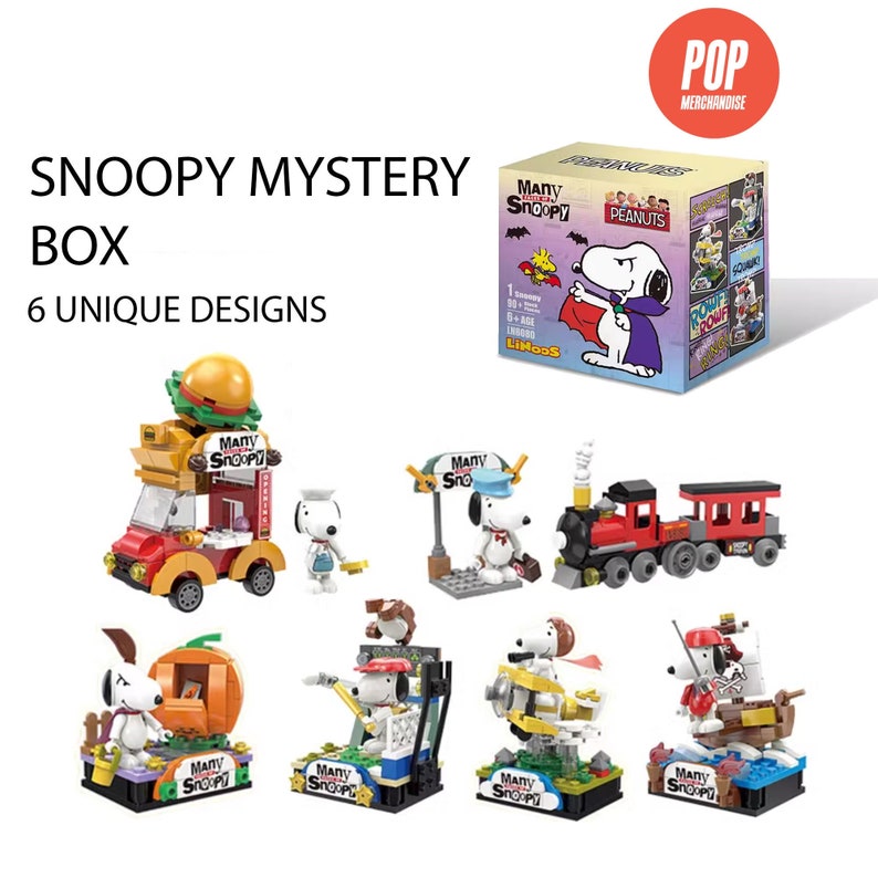 Peanuts Snoopy Mystery Box Etsy