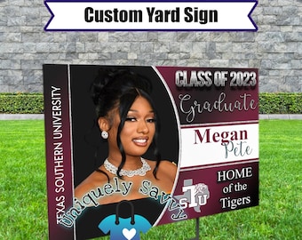 Graduation Yard Sign/Custom Yard Sign/Custom Graduation Yard Sign/Graduation 2024 Custom Yard Sign/Graduation 2024 Yard Sign/School Grad