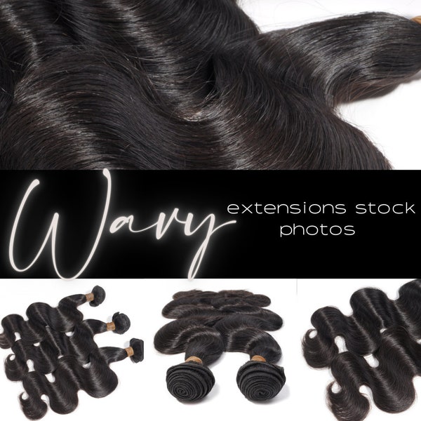 Hair Bundle Stock Photos, Extensions Product Photography,  Body Wave, Loose Wave, Closure, Frontal, Hair Business, Bundle Deals