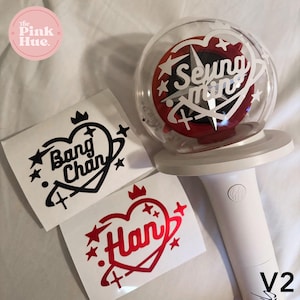 Stray Kids Lightstick Decals | Lightstick Decals | Kpop Lightstick | Stray Kids