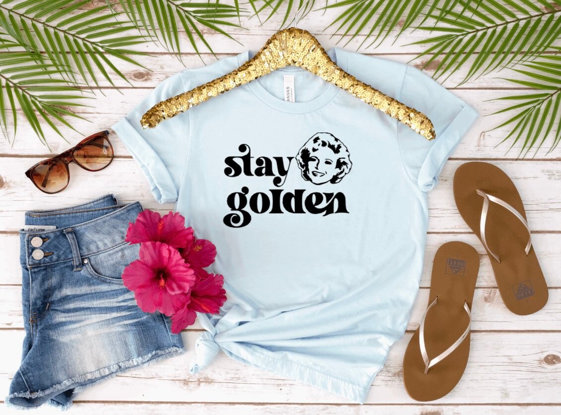 Discover Stay Golden Betty White Crewneck Sweatshirt / Stay Golden Crewneck Sweatshirt / Crewneck Pullover Sweater / Stay Golden Valentine's Day