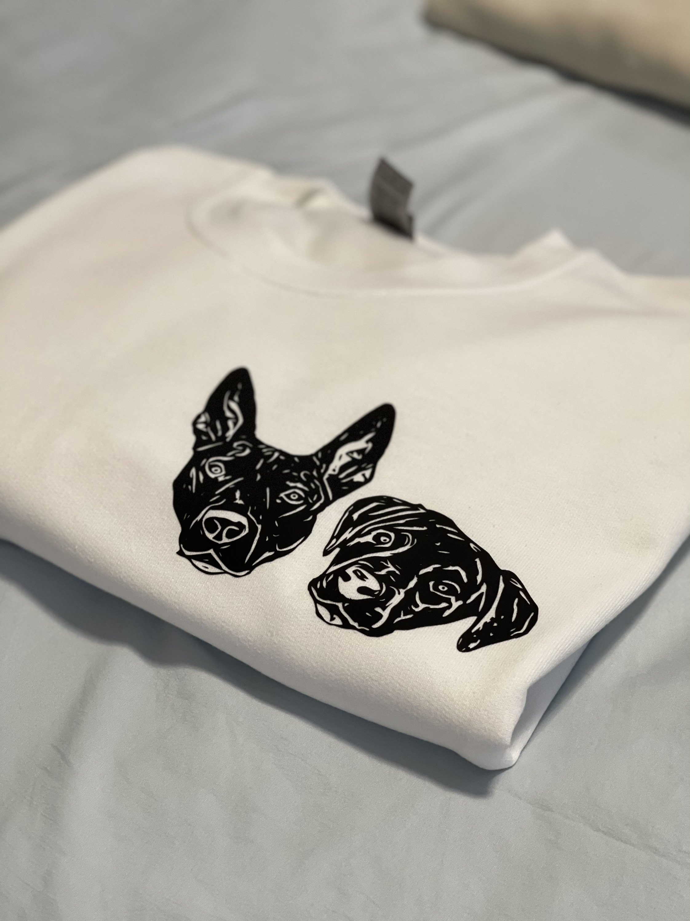 Personalized Pet Sweatshirt Custom Dog Crewneck Sweatshirt Etsy Australia