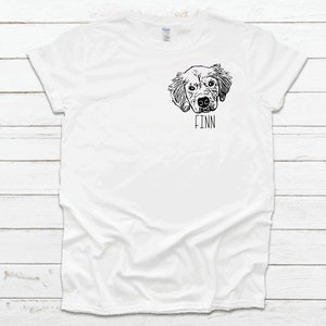 Custom Pet T-Shirt | Dog Cat Personalized Shirt | Custom Pet Face Shirt | Custom Dog Shirt | Custom Cat Shirt |  Personalized Gift