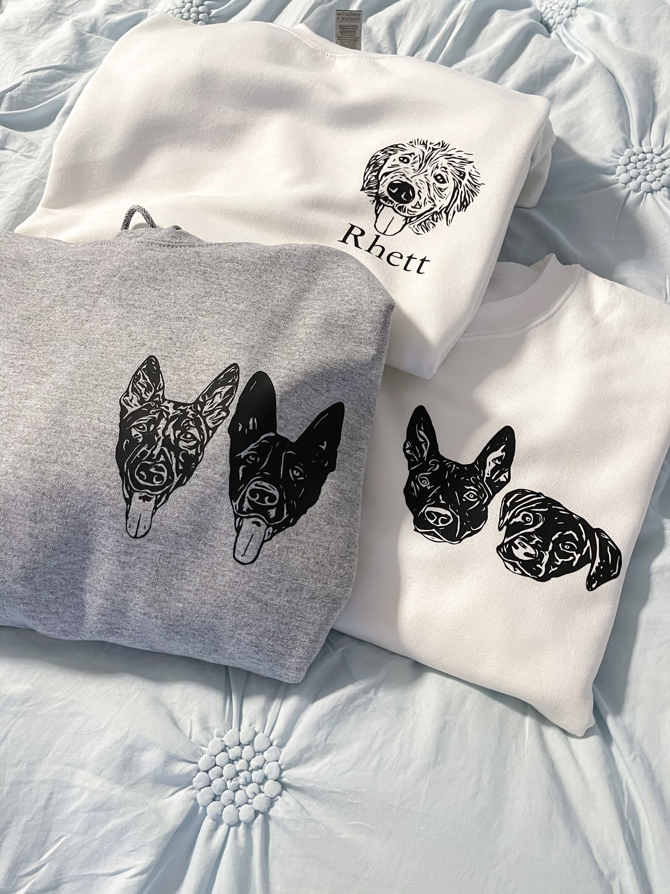 Custom Dog Shirt / Customized Pet Face TShirt / Custom Dog Etsy