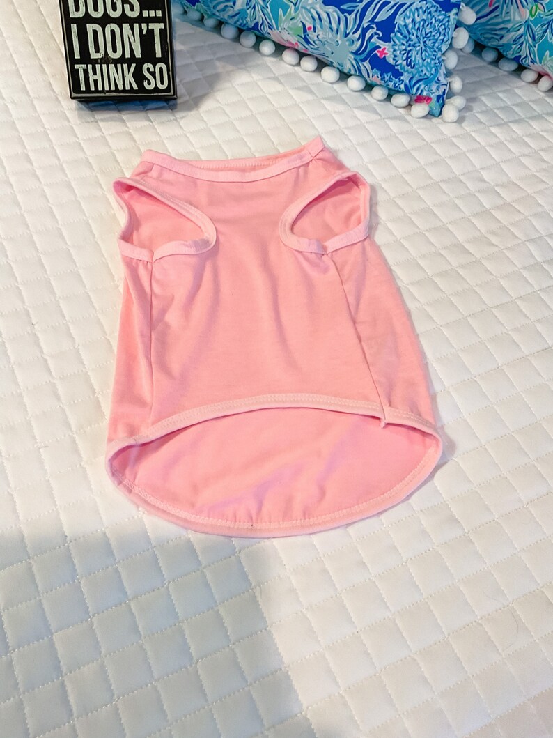 Blank Dog Shirts Blank Pet Shirts for Printing Vinyl Etsy