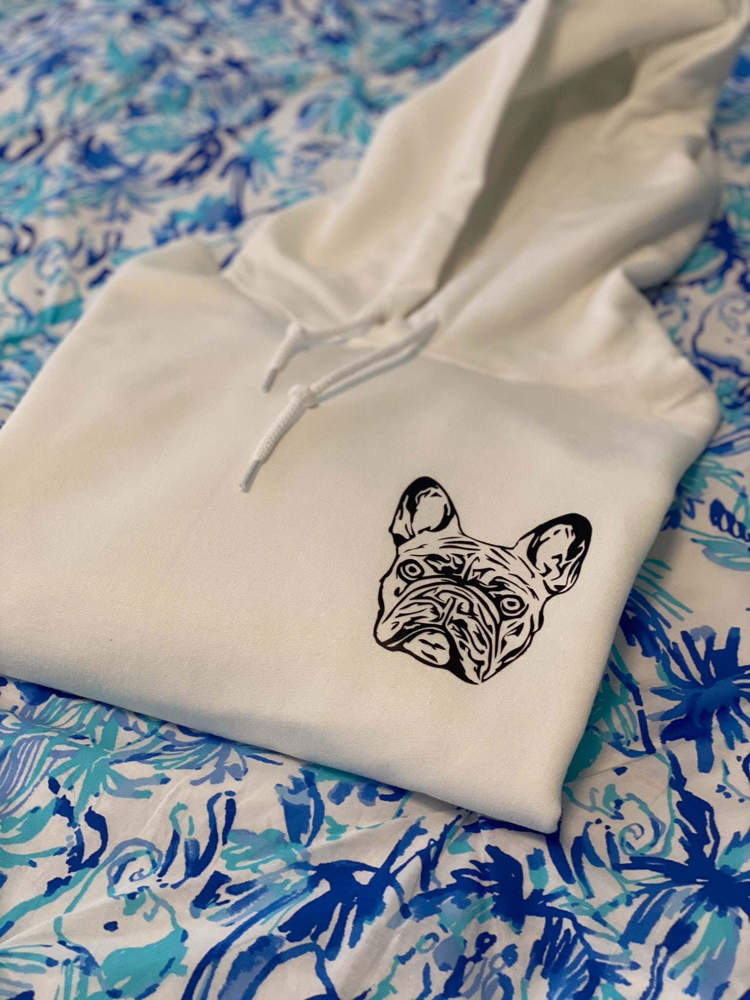 Custom Pet Sweatshirt Hoodie Personalized 1 Face Dog Etsy