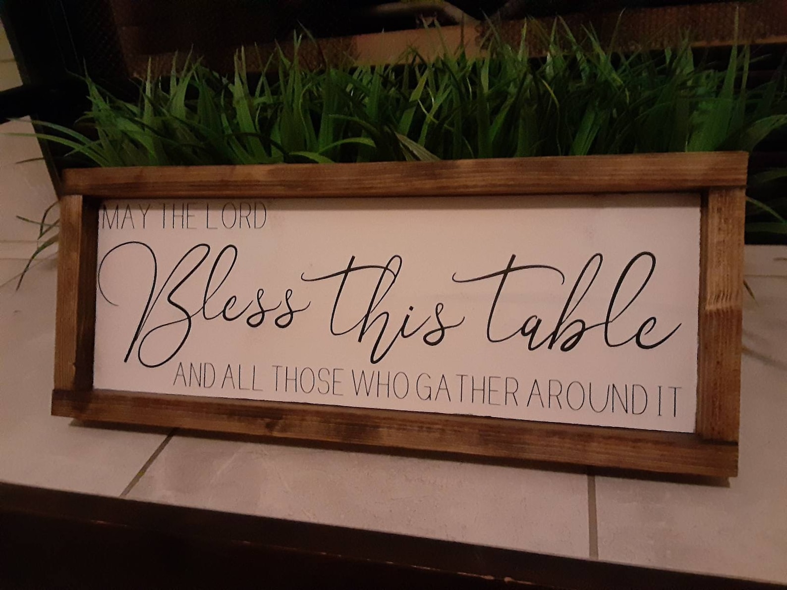Christian Home Decor Bless this Table Religious Wall Decor Etsy