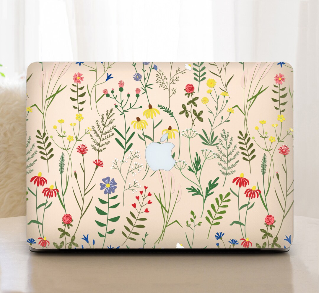 Wildflowers MacBook Air 13 Case M2 MacBook Pro 14 2023 MacBook Etsy
