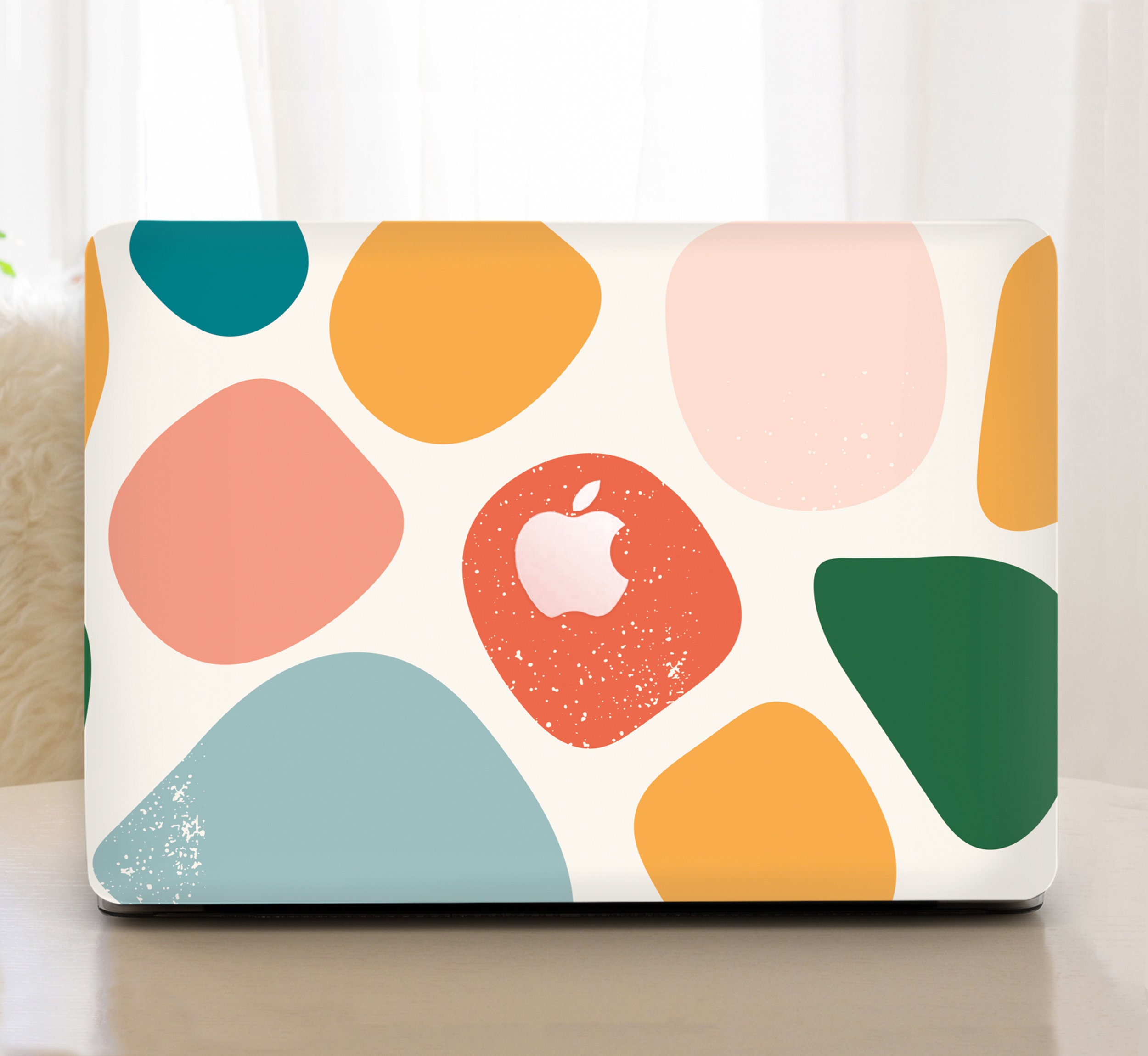 Art Macbook Case Colorful Abstract Art Macbook Pro 13 Case M2 Etsy