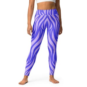 High Waisted Yoga Leggings For Women Rave Wear Yoga Pants Streetwear Tights Festival Ready Gym Activewear Workout Gift For Her Fitness
