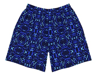 Pantalones cortos deportivos para hombre: pantalones cortos de entrenamiento de poliéster reciclado