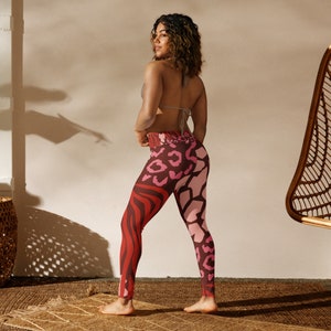 High Waisted Yoga Leggings For Women Rave Wear Yoga Pants Streetwear Tights Festival Ready Gym Activewear Workout Gift For Her Fitness