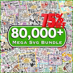 80.000+ SVG-ontwerpbundel, SVG-ontwerpen, mega-svg-bundel, enorme svg-bundel, grote bundel, svg-bundel, enorme bundel, directe download, digitaal