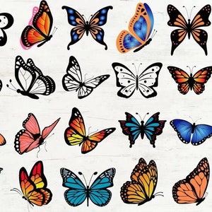 Butterfly SVG, Butterfly Bundle SVG Files, Butterfly SVG Layered, Butterfly Files for Cricut, Butterfly Clipart, Butterflies Svg, Silhouette