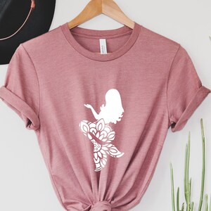 Mermaid T-Shirt, Mermaid Tee for Girls, Little Mermaid T-Shirt, Sea T-Shirt, Sea Tee, Fish T-Shirt, Unisex Tee, Bella Canvas, Gift For Her