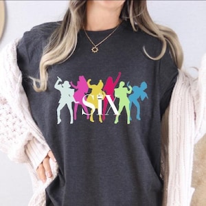 Six Musical Shirt, Broadway Musical Shirt, Theatre Musical Tee, Six the Musical shirt, The Musical Shirt