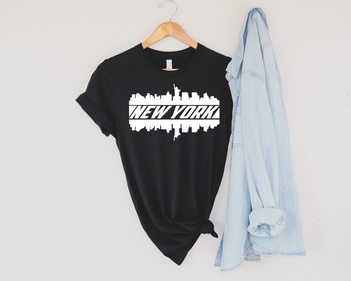 Camisa de Nueva York Camisa de la Ciudad de Nueva York Etsy España