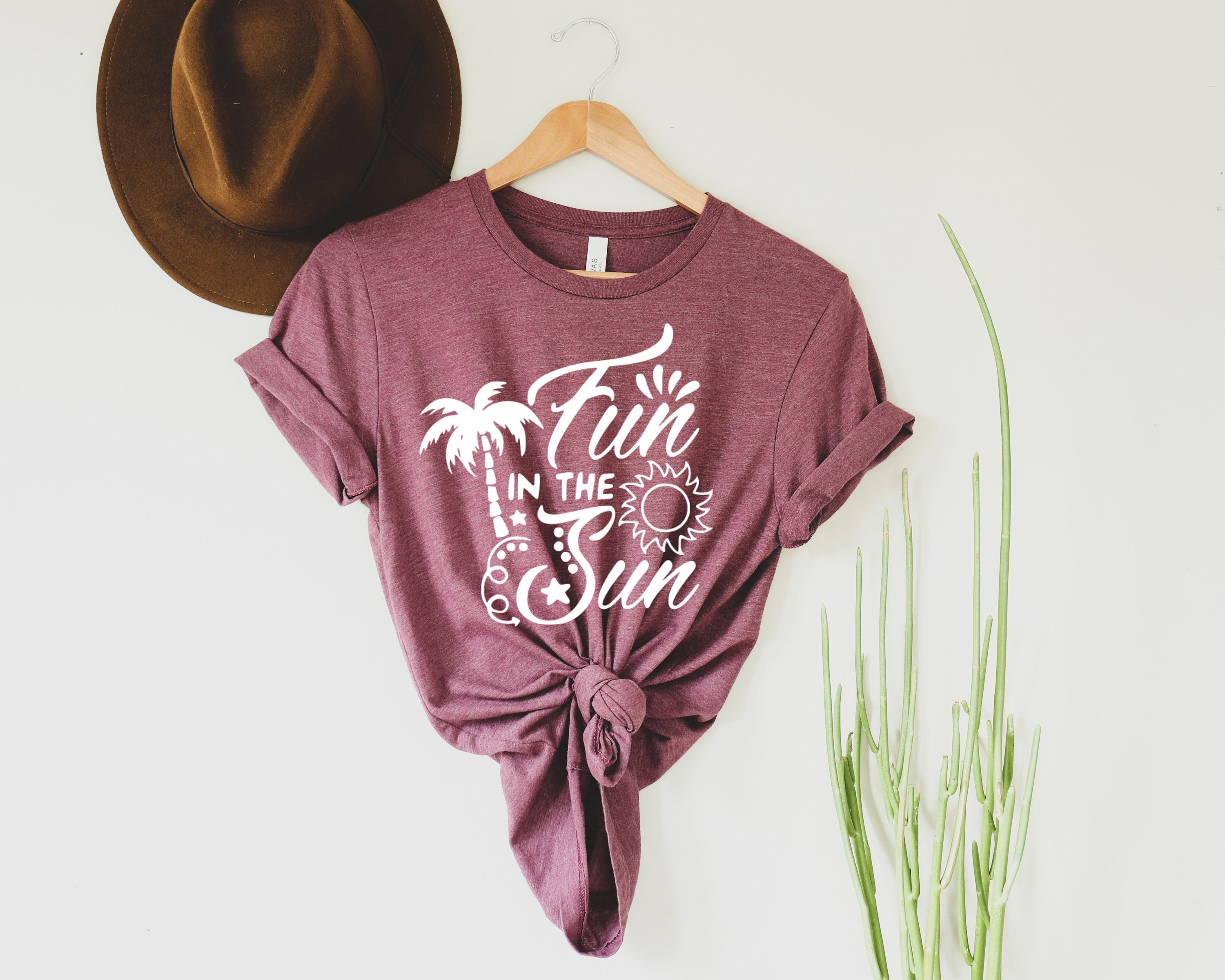 Fun In The Sun Shirt Urlaubs Shirt Reise Shirt Abenteuer Etsy.de