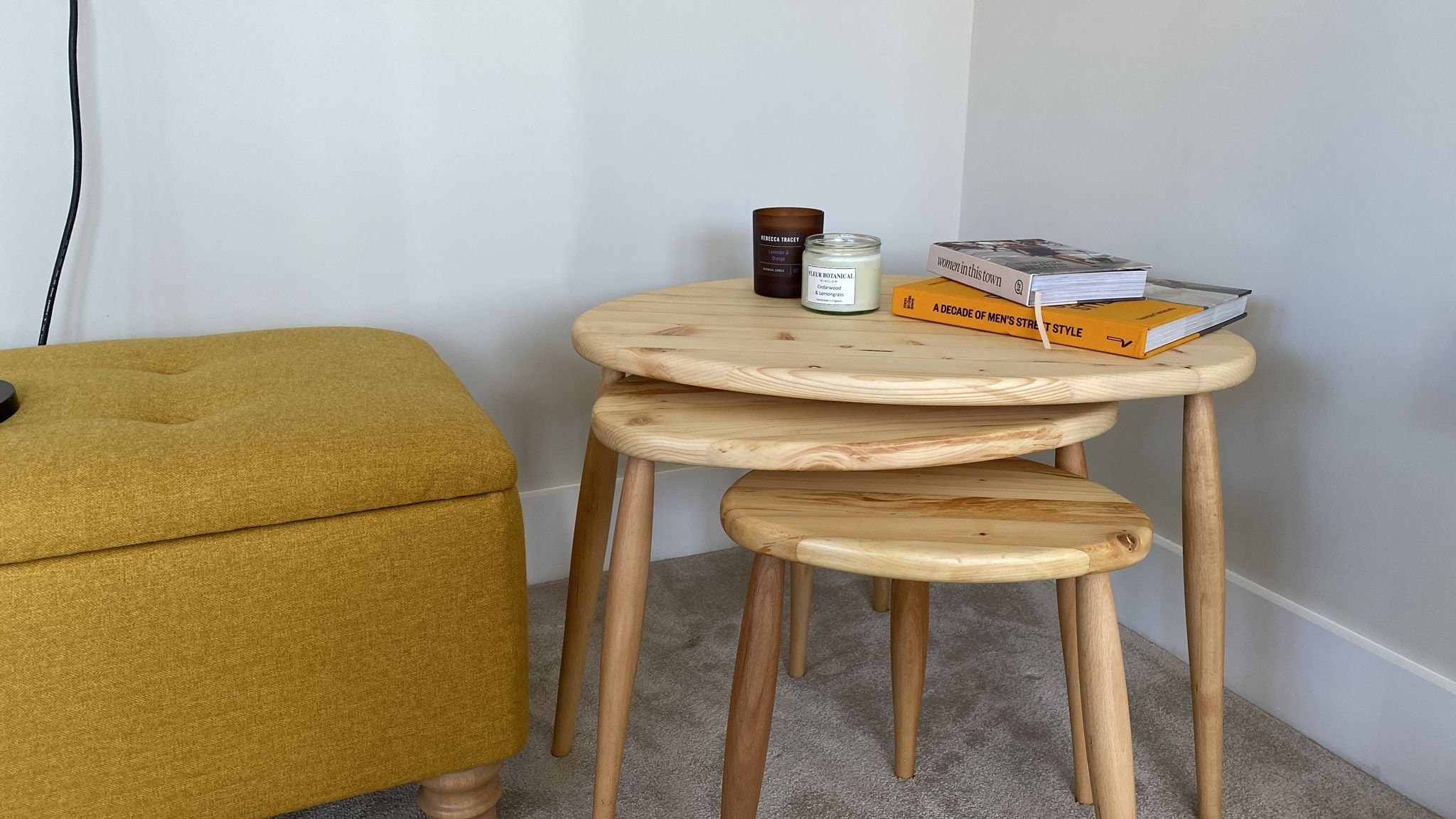 Ercol Coffee Table Nest Ercol Style Nest of Tables Wooden