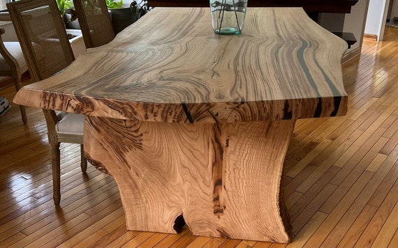 Rustic Live Edge Dining Table