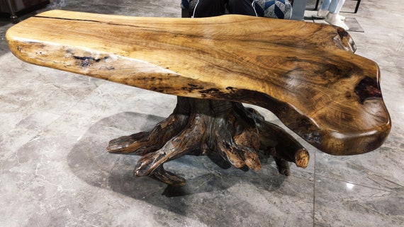 Mother Nature Natures Finest Wood Slab Live Edge Forest Tree Live Edge Walnut Redwood Coffee Table Live Edge Redwood Coffee Table Etsy UK